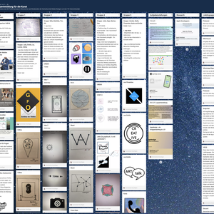 Vorschaubild Auf dem Weg zur Entwicklung einer eigenen Kunst App - Wie hilft uns Design Thinking dabei?